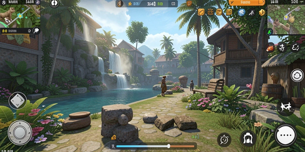 Screenshot 34R menampilkan momen gameplay simulasi yang dinamis.